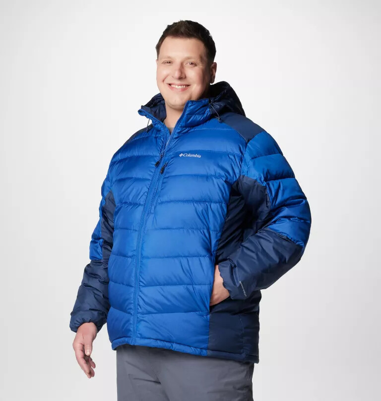 jaqueta com capuz masculina labyrinth loop ii - tamanho grande