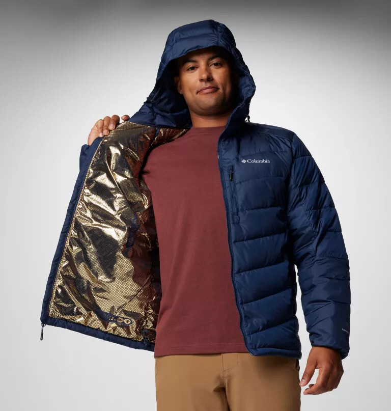 jaqueta com capuz labyrinth loop ii para homens - tamanho alto