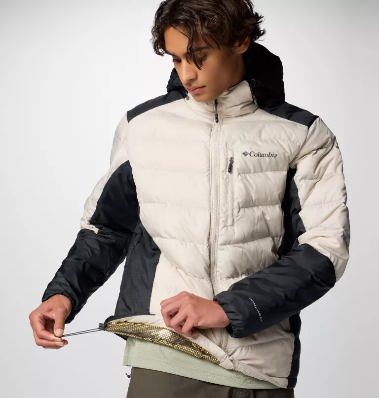 jaqueta com capuz labyrinth loop ii para homens - tamanho alto