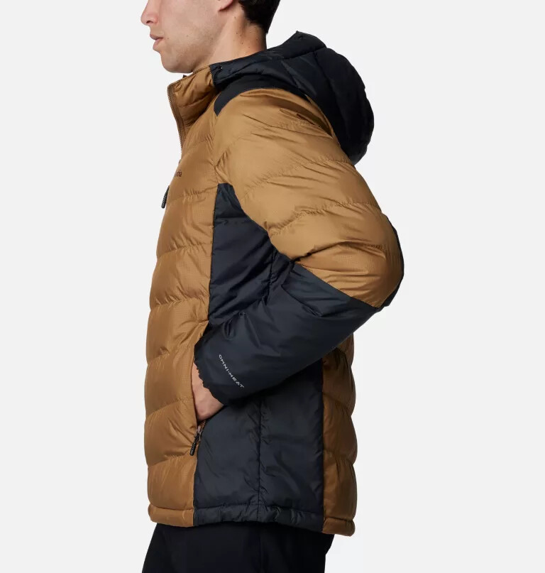 jaqueta com capuz labyrinth loop ii para homens - tamanho alto