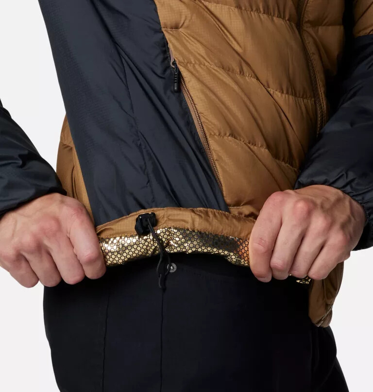 jaqueta com capuz labyrinth loop ii para homens - tamanho alto