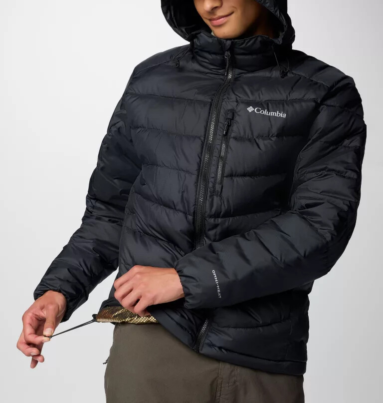 jaqueta com capuz labyrinth loop ii para homens - tamanho alto