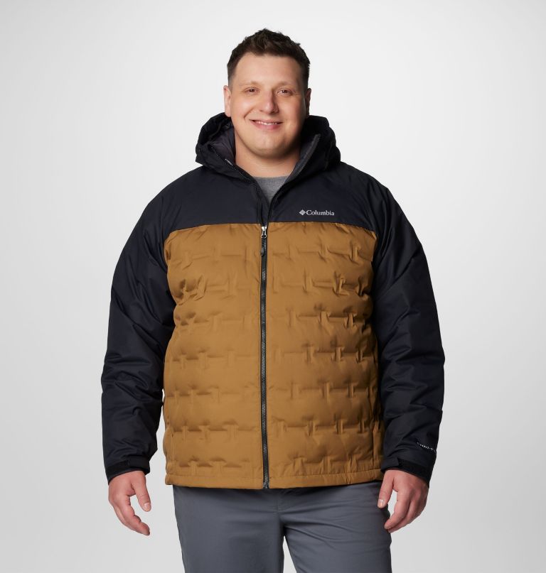 jaqueta masculina grand trek iii com capuz e forro de plumas - tamanho grande