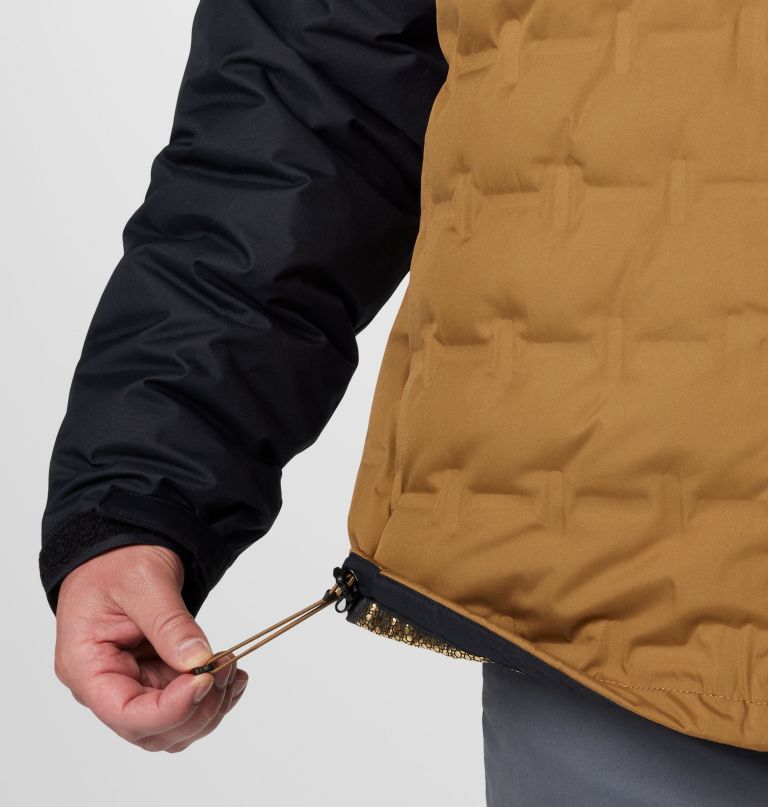 jaqueta masculina grand trek iii com capuz e forro de plumas - tamanho grande