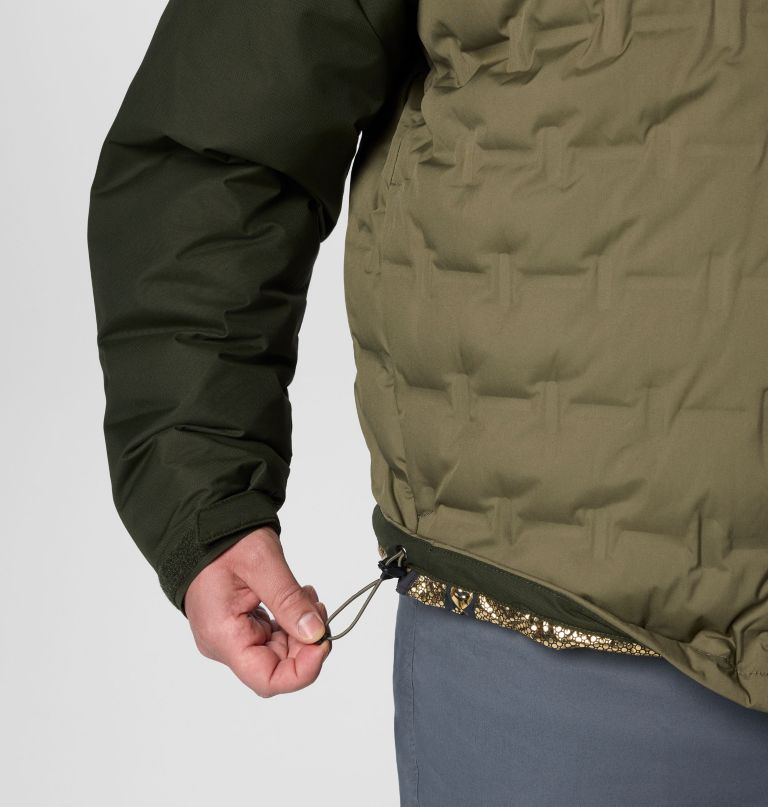 jaqueta masculina grand trek iii com capuz e forro de plumas - tamanho grande