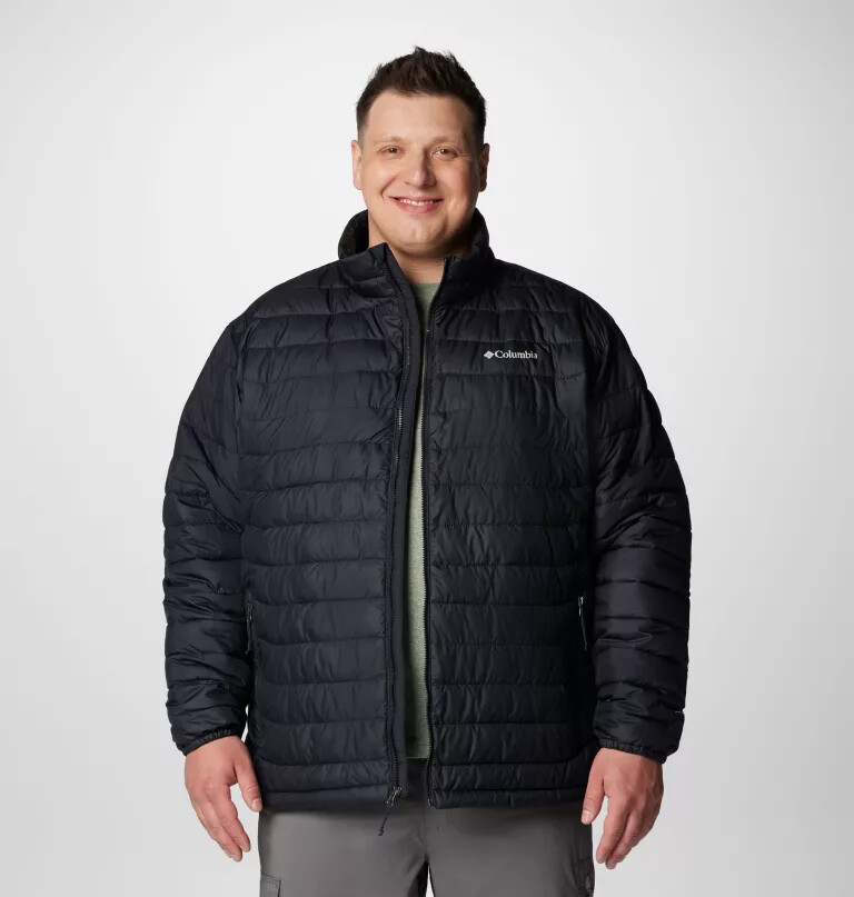 jaqueta powder lite ii masculina - tamanho grande