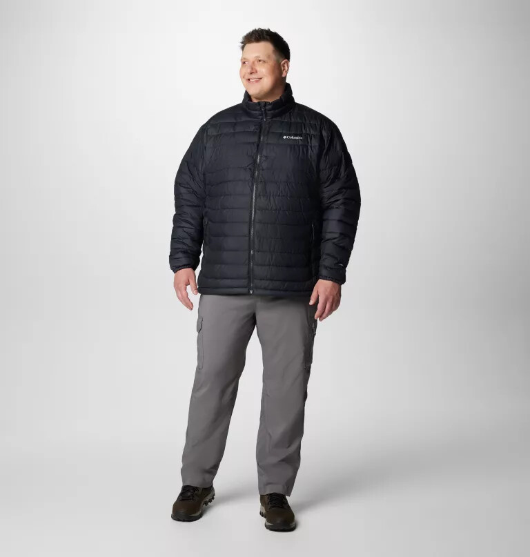 jaqueta powder lite ii masculina - tamanho grande