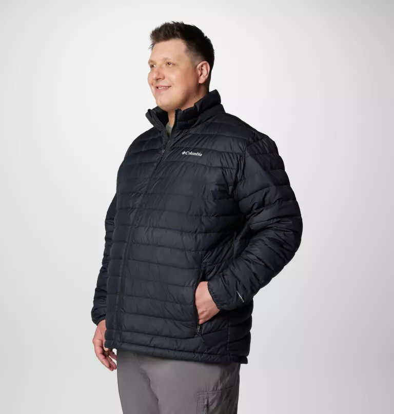 jaqueta powder lite ii masculina - tamanho grande