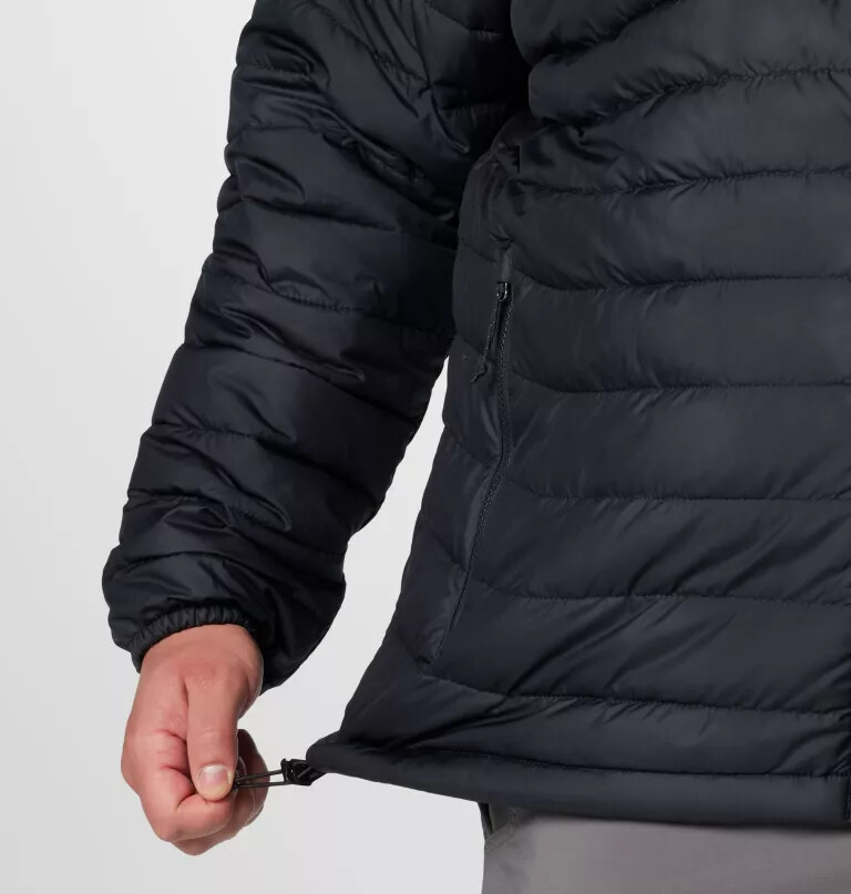 jaqueta powder lite ii masculina - tamanho grande