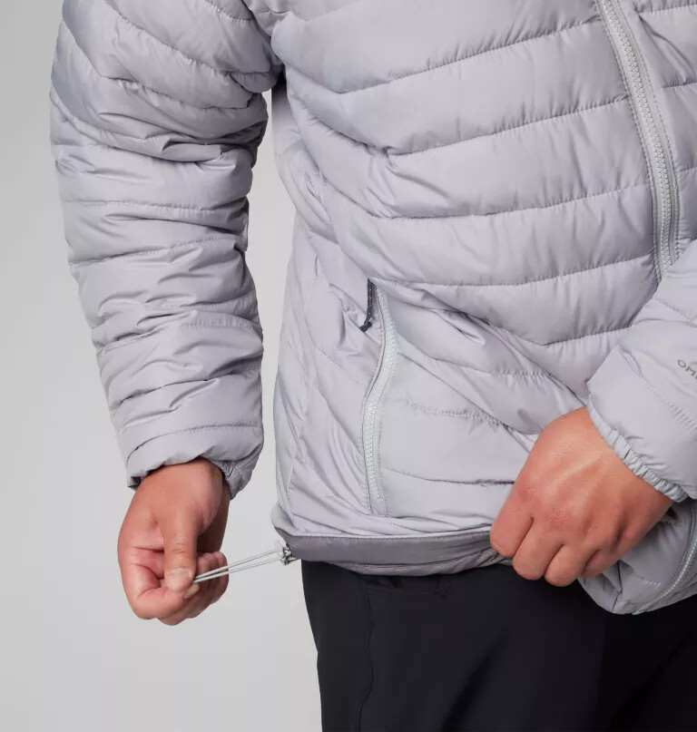 jaqueta powder lite ii masculina - tamanho grande