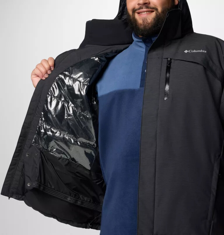 jaqueta last tracks ii masculina - tamanho grande