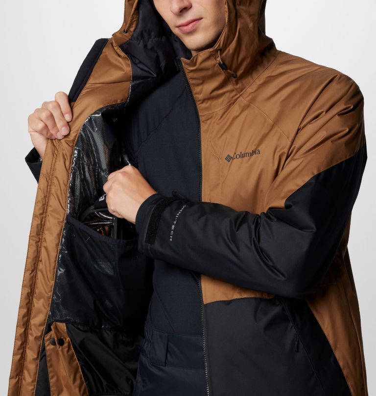jaqueta masculina snowy summit - tamanho alto