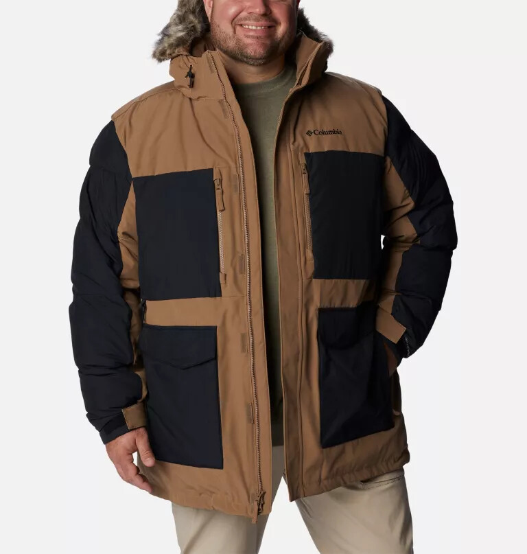 casaco masculino marquam peak fusion ii - tamanho grande