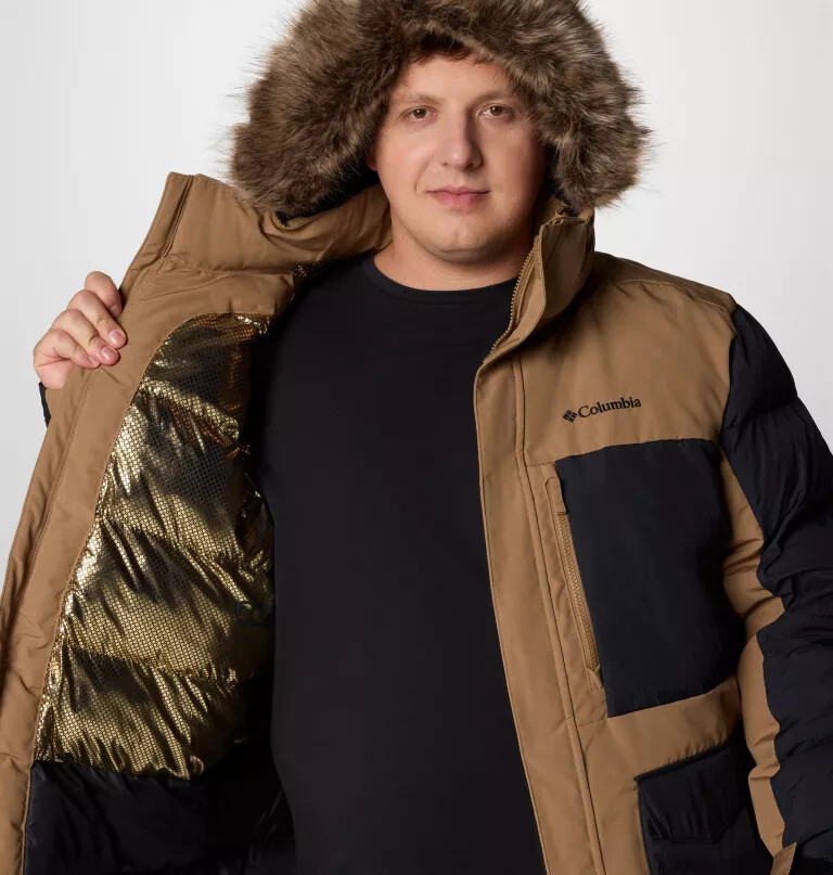 casaco masculino marquam peak fusion ii - tamanho grande