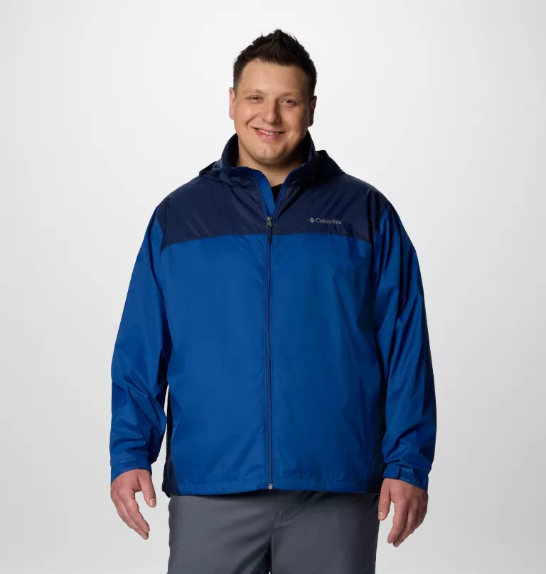 jaqueta de chuva masculina glennaker lake ii - tamanho grande