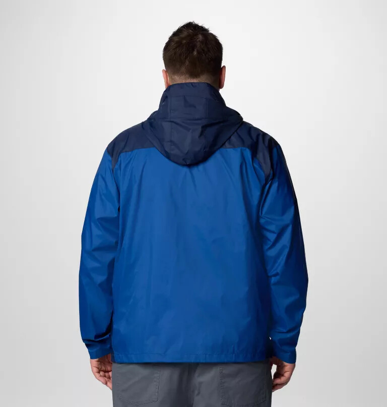 jaqueta de chuva masculina glennaker lake ii - tamanho grande