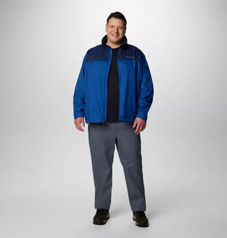 jaqueta de chuva masculina glennaker lake ii - tamanho grande