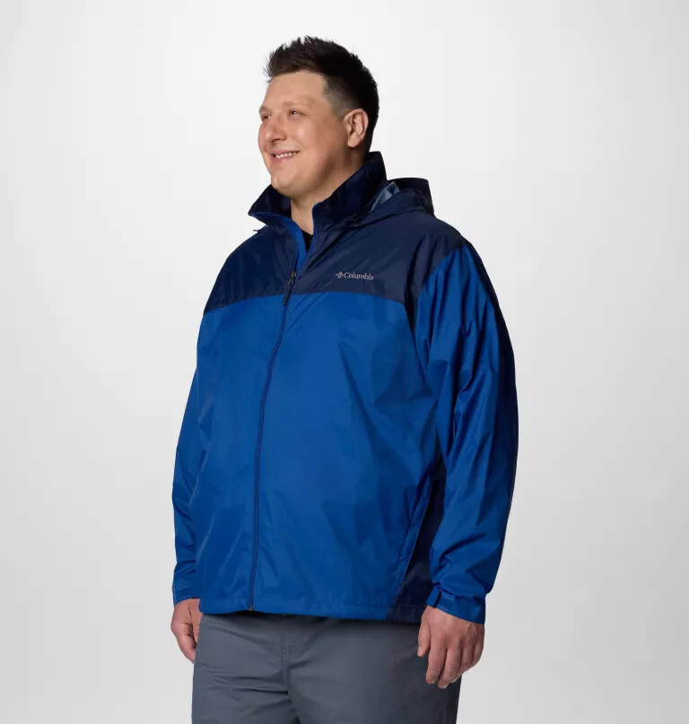 jaqueta de chuva masculina glennaker lake ii - tamanho grande