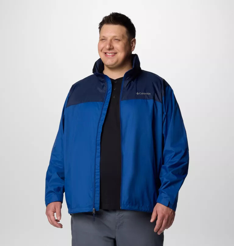 jaqueta de chuva masculina glennaker lake ii - tamanho grande