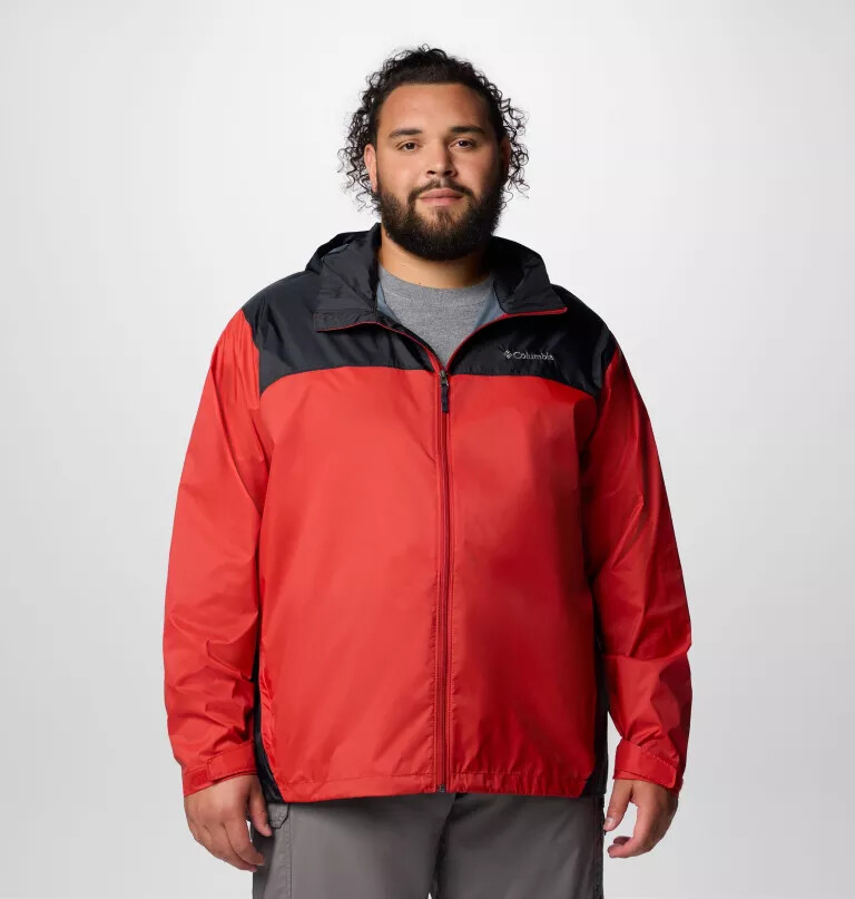 jaqueta de chuva masculina glennaker lake ii - tamanho grande