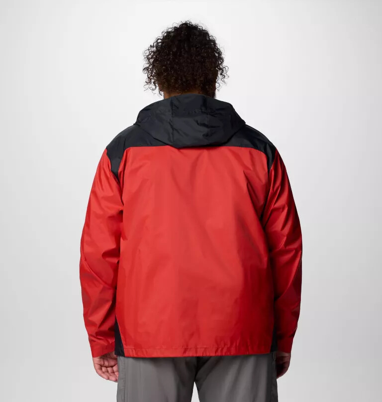jaqueta de chuva masculina glennaker lake ii - tamanho grande