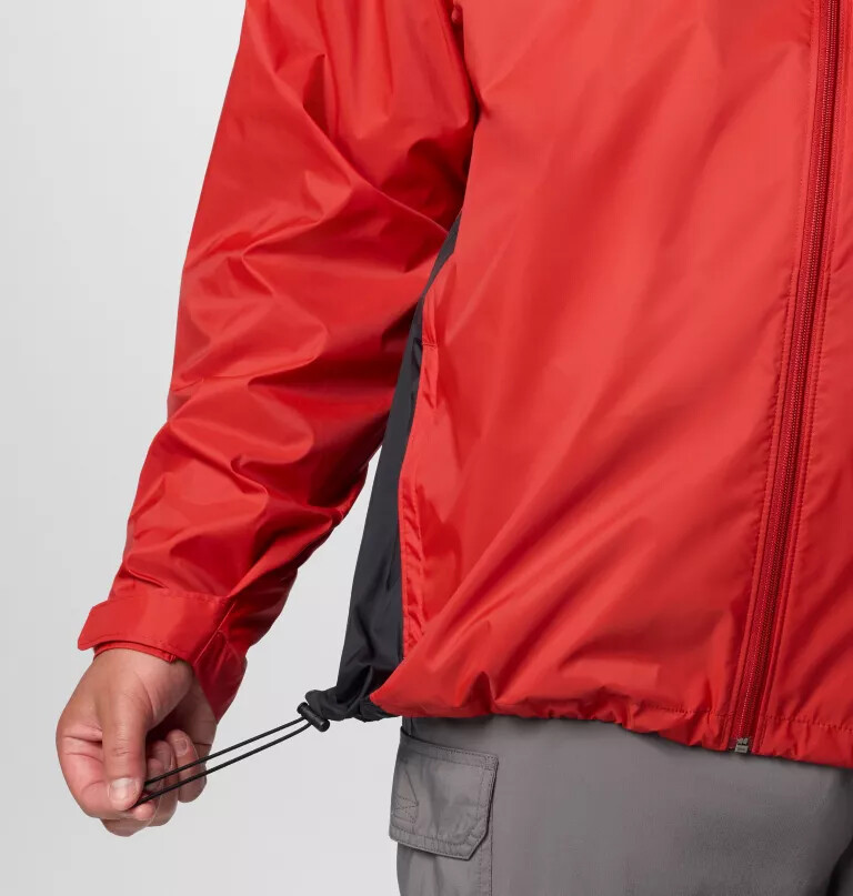 jaqueta de chuva masculina glennaker lake ii - tamanho grande