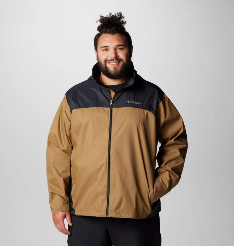 jaqueta de chuva masculina glennaker lake ii - tamanho grande