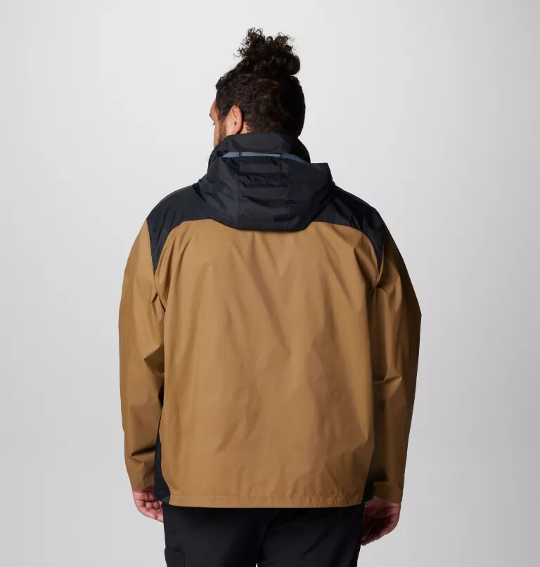 jaqueta de chuva masculina glennaker lake ii - tamanho grande