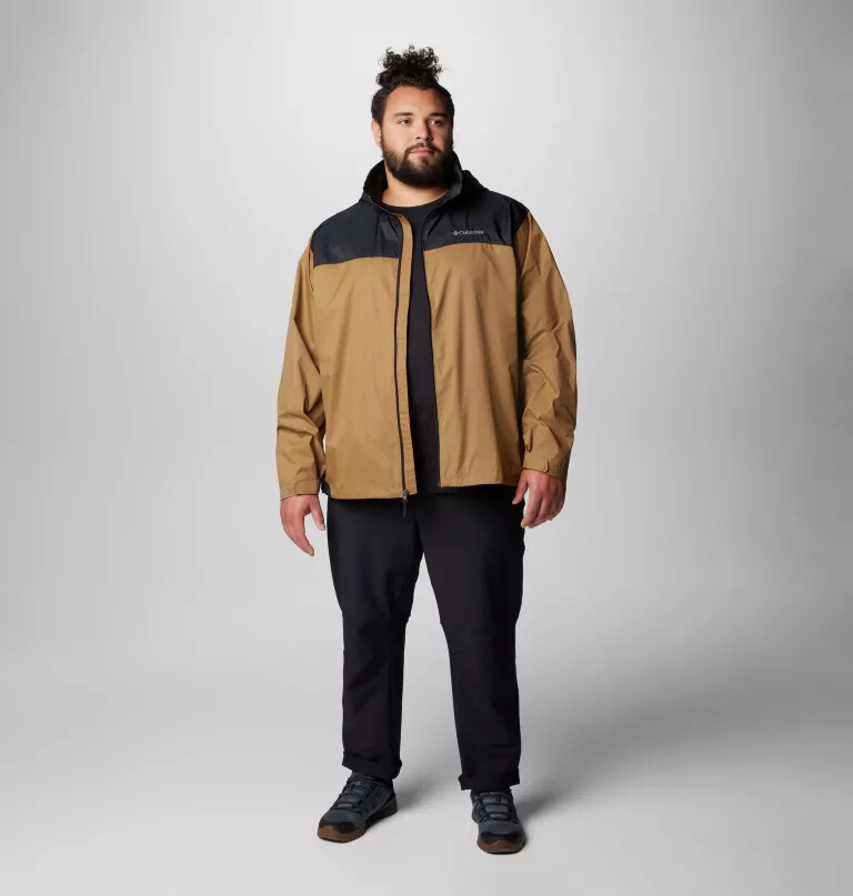 jaqueta de chuva masculina glennaker lake ii - tamanho grande