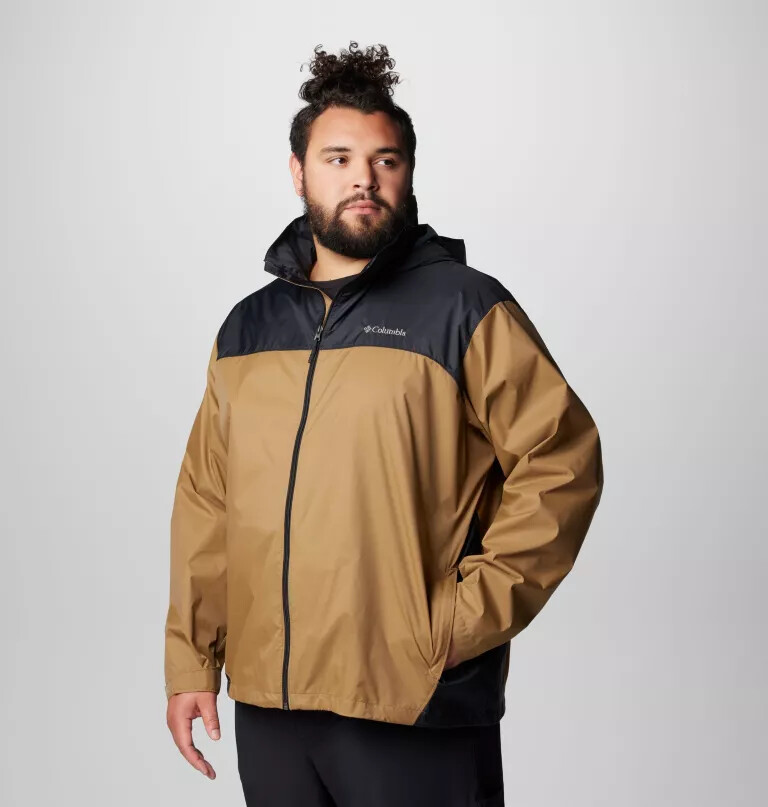 jaqueta de chuva masculina glennaker lake ii - tamanho grande