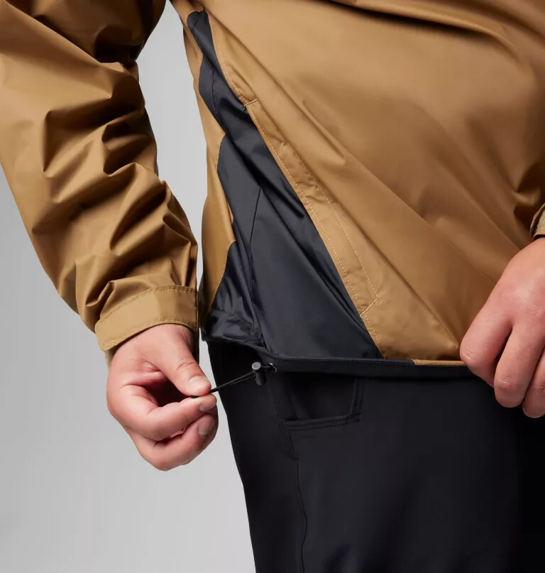 jaqueta de chuva masculina glennaker lake ii - tamanho grande
