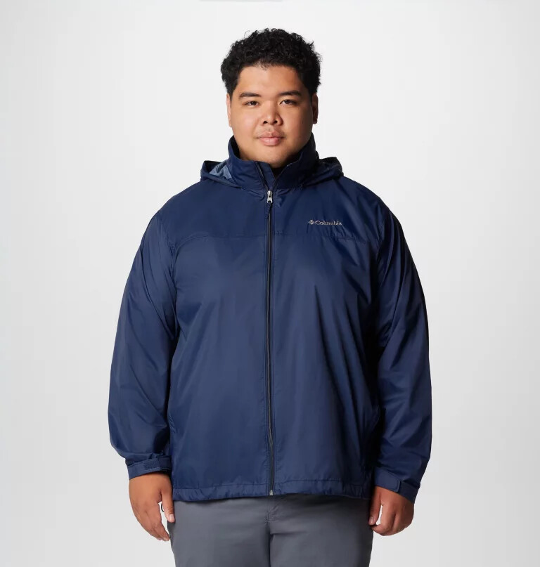 jaqueta de chuva masculina glennaker lake ii - tamanho grande