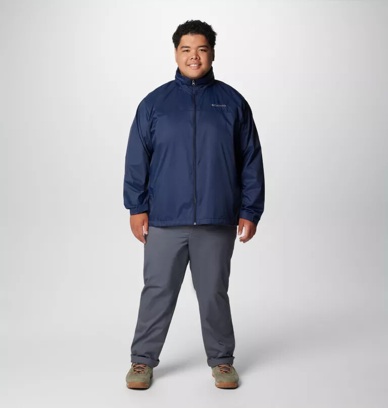 jaqueta de chuva masculina glennaker lake ii - tamanho grande