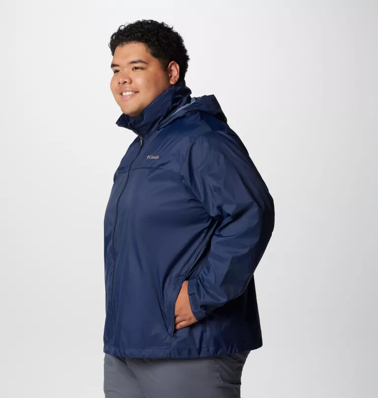 jaqueta de chuva masculina glennaker lake ii - tamanho grande