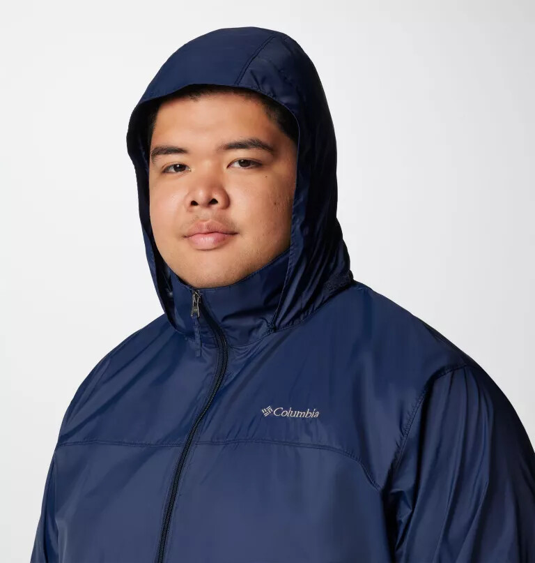 jaqueta de chuva masculina glennaker lake ii - tamanho grande