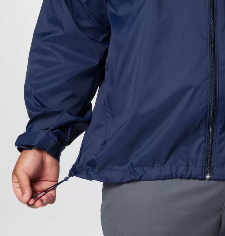 jaqueta de chuva masculina glennaker lake ii - tamanho grande