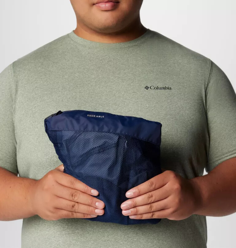 jaqueta de chuva masculina glennaker lake ii - tamanho grande