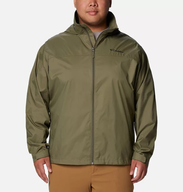 jaqueta de chuva masculina glennaker lake ii - tamanho grande