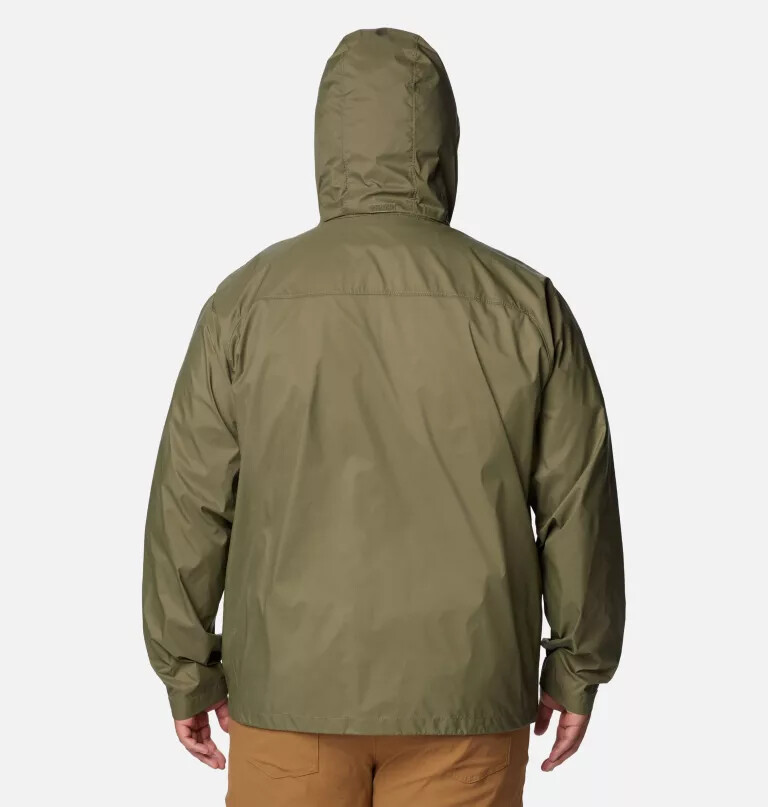 jaqueta de chuva masculina glennaker lake ii - tamanho grande