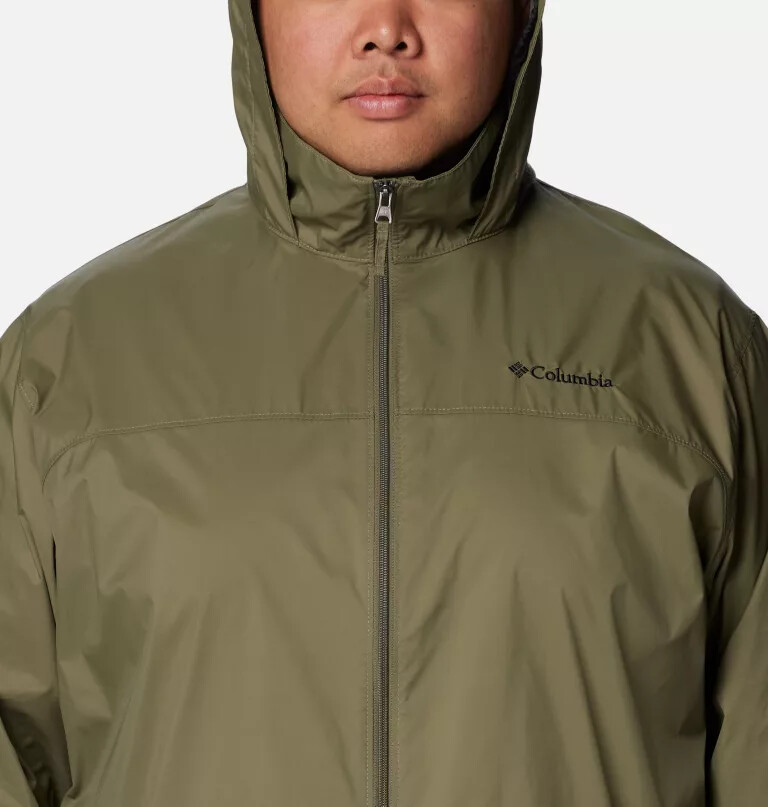 jaqueta de chuva masculina glennaker lake ii - tamanho grande