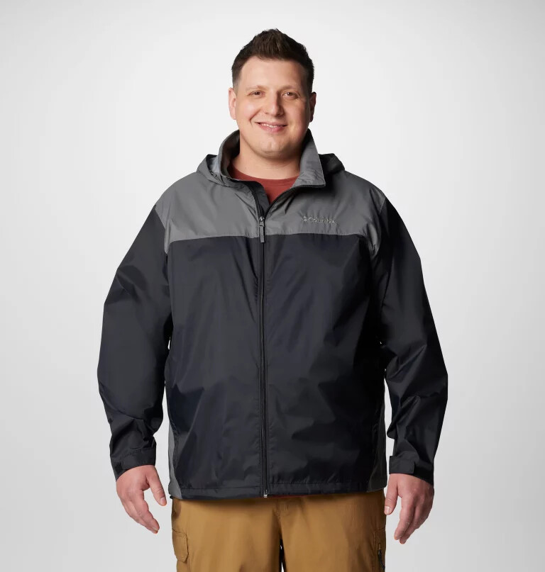 jaqueta de chuva masculina glennaker lake ii - tamanho grande