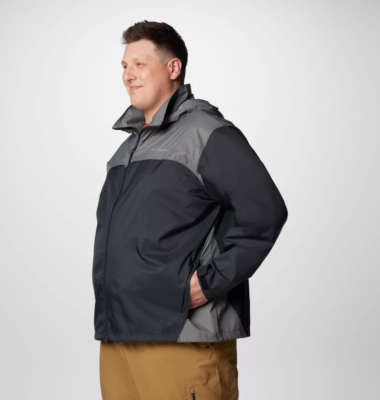 jaqueta de chuva masculina glennaker lake ii - tamanho grande