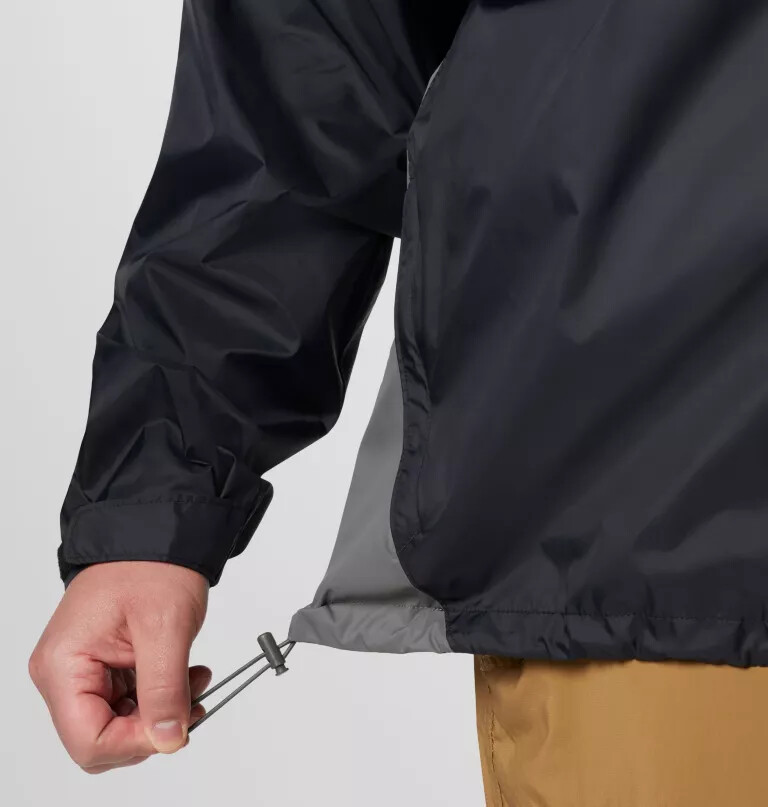 jaqueta de chuva masculina glennaker lake ii - tamanho grande