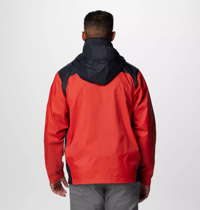 jaqueta de chuva masculina glennaker lake ii - tamanho alto