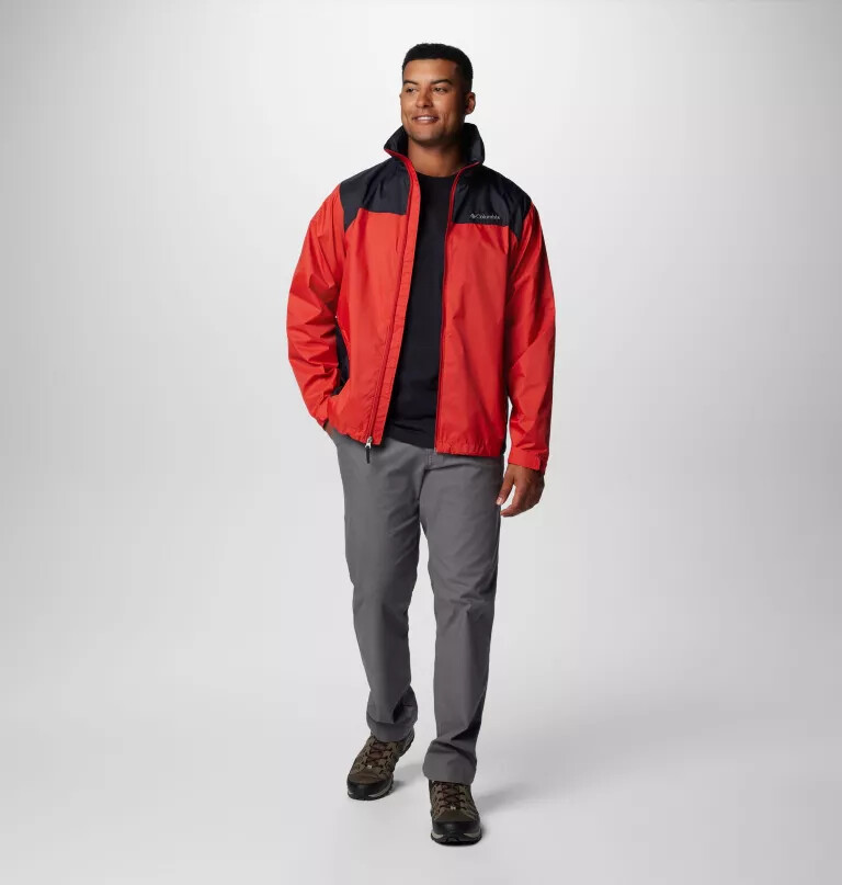 jaqueta de chuva masculina glennaker lake ii - tamanho alto