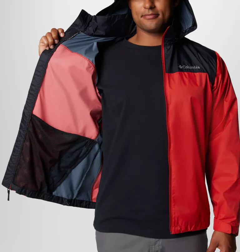 jaqueta de chuva masculina glennaker lake ii - tamanho alto