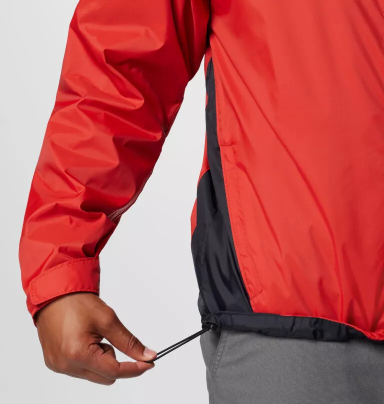 jaqueta de chuva masculina glennaker lake ii - tamanho alto