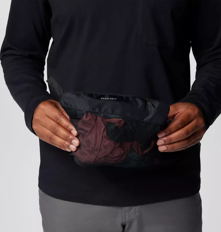 jaqueta de chuva masculina glennaker lake ii - tamanho alto