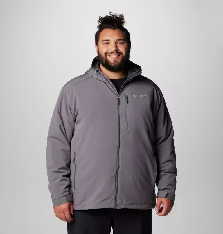 jaqueta softshell gate racer ii masculina - tamanho grande