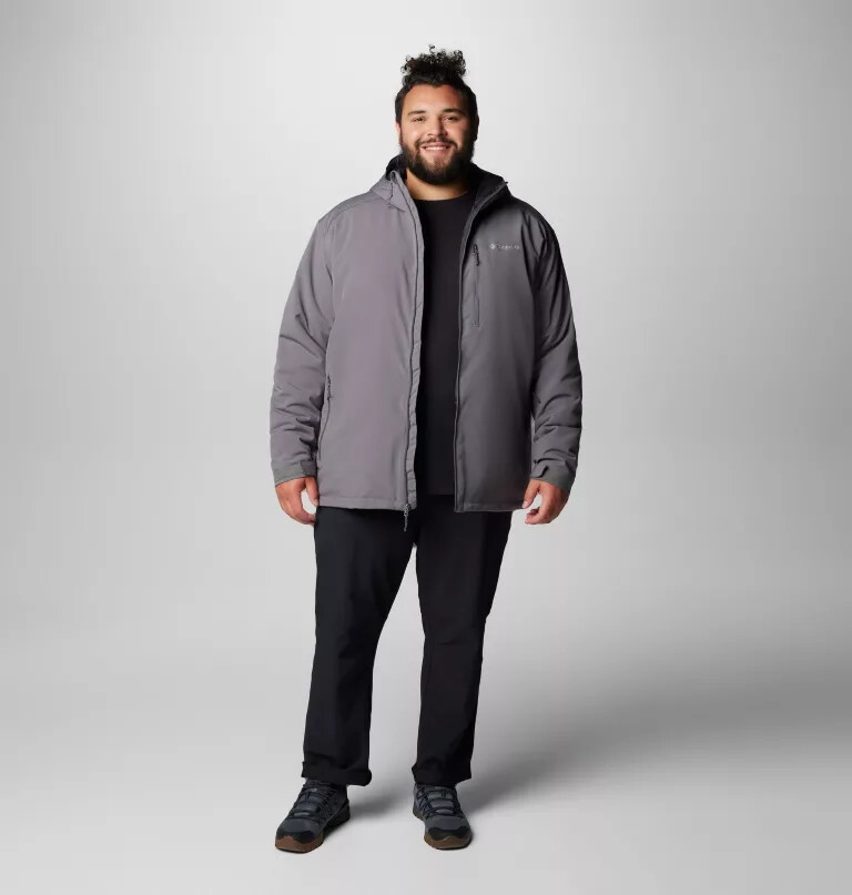 jaqueta softshell gate racer ii masculina - tamanho grande
